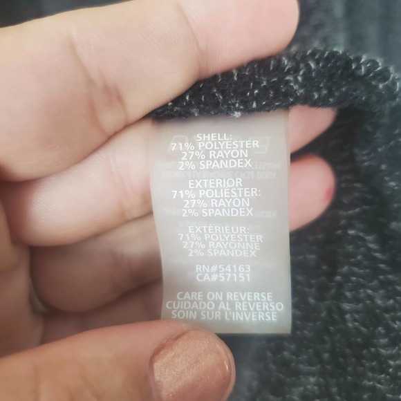 Karl Lagerfeld open front cardigan gray small - Picture 5 of 5